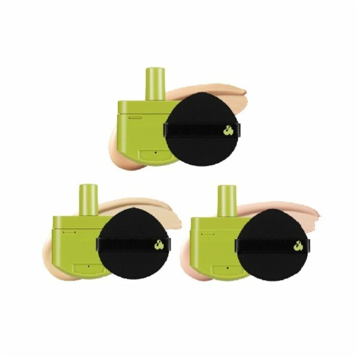 UNLEASHIA - Satin Wear Healthy-Green Cushion - Image 3