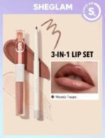 SHEGLAM Soft 90'S Glam Lip Liner And Lip Duo Set