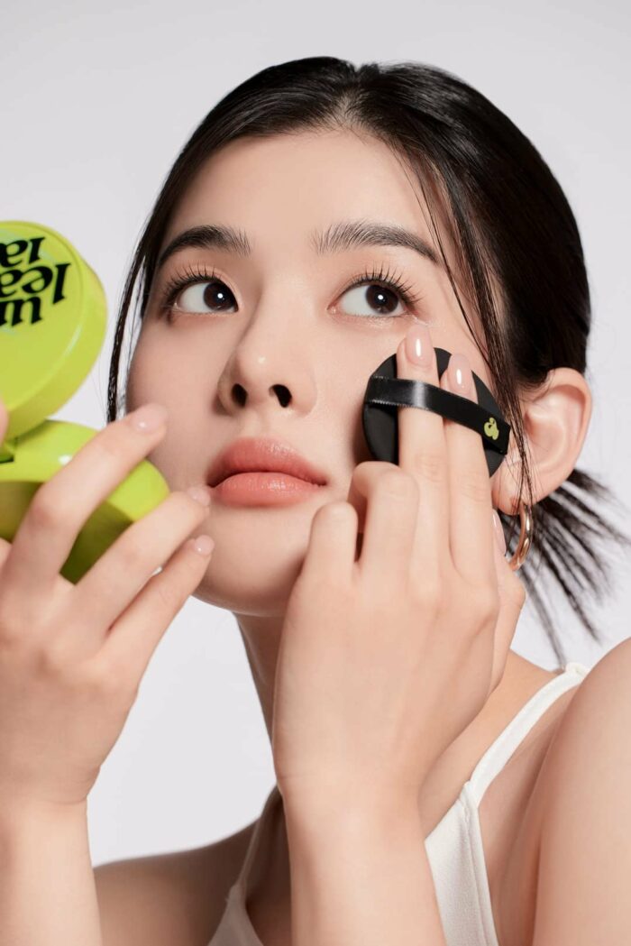 UNLEASHIA - Satin Wear Healthy-Green Cushion - Image 6