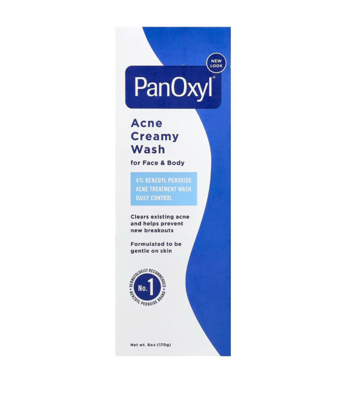 PanOxyl Acne Creamy Wash Benzoyl Peroxide 4%  Daily Control 170 g - Image 2