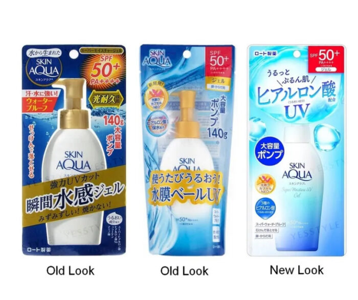 ⁦Rohto Mentholatum - Skin Aqua UV Super Moisture Gel Hydrating Sunscreen SPF50+ PA++++⁩ - الصورة ⁦3⁩