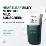 ⁦Anua Heartleaf Silky Moisture Sun Cream - 50 ml⁩ - الصورة ⁦4⁩
