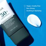 ⁦Anua Heartleaf Silky Moisture Sun Cream - 50 ml⁩ - الصورة ⁦6⁩