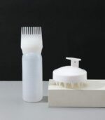 Hair Dye Bottle With Comb with massage brush - Image 3