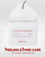 ⁦MEDIHEAL Phyto Enzyme Peeling Pad -  200ml (90pcs)⁩ - الصورة ⁦2⁩