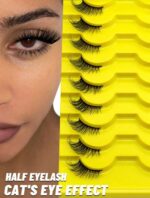 cat eye short soft eyelashes -10 pair
