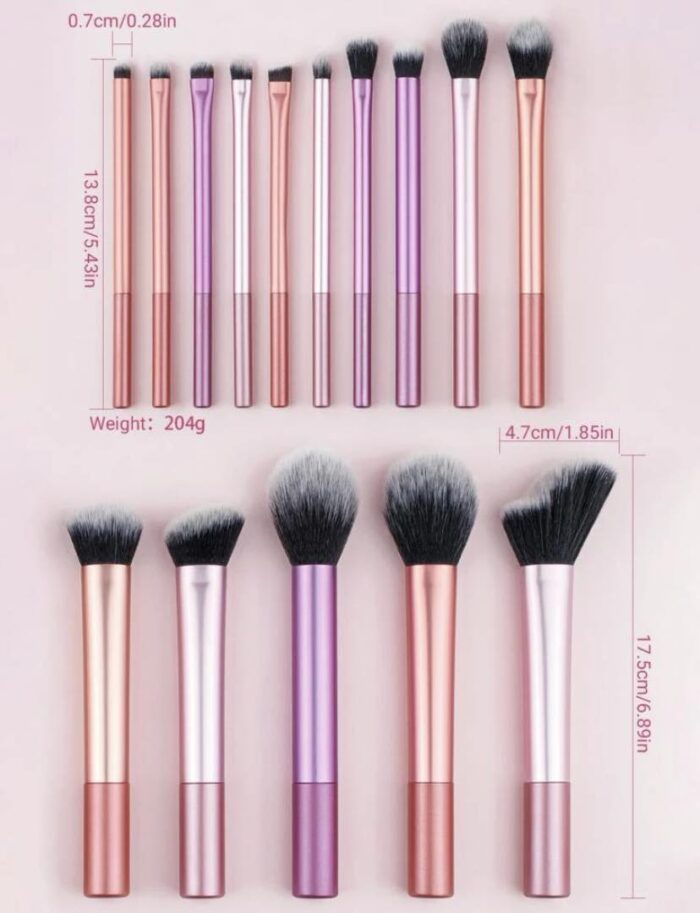 ⁦15 PCS makeup brush set⁩ - الصورة ⁦2⁩
