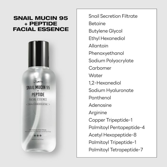 ⁦JUMISO Snail Mucin 95% + Peptide Essence⁩ - الصورة ⁦7⁩