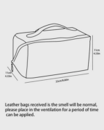 1pc Portable Waterproof Makeup Bag - Image 2