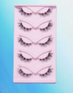 5 pair of fishtail cross false eyelashes - Image 2