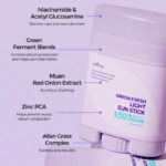 Isntree Onion Fresh Light Sun Stick - Image 2