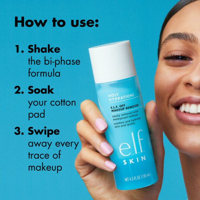 Holy Elf Hydration! e.l.f. Off Makeup Remover - Image 6