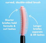 Elf Lash 'N Roll Mascara, Curling Mascara  , BLACK - Image 3