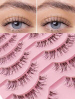 Natural wispy laches 10 pair