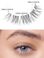 ⁦Natural wispy laches 10 pair⁩ - الصورة ⁦2⁩