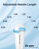 Dr.pen Bio needle Adjustable Derma Stamp,Professional microneedling stamp - Image 2