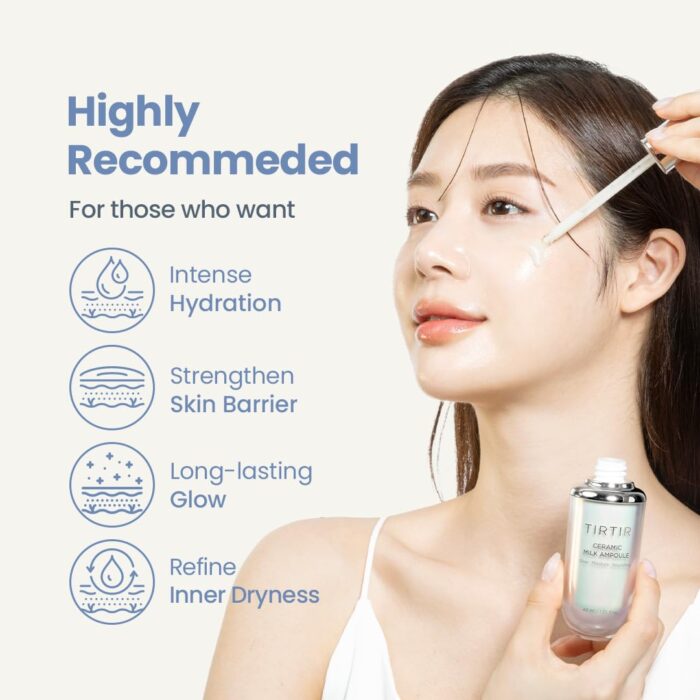 ⁦TIRTIR Ceramic Milk Ampoule - 40ml⁩ - الصورة ⁦2⁩