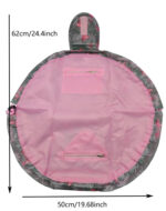 Flamingo patterned makeup bag - Image 2