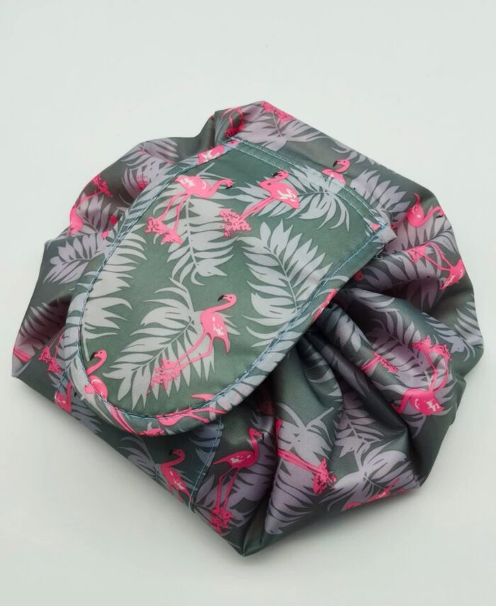 Flamingo patterned makeup bag - Image 3