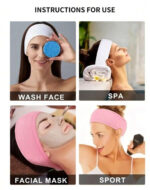 Adjustable Spa Facial Headband - Image 2