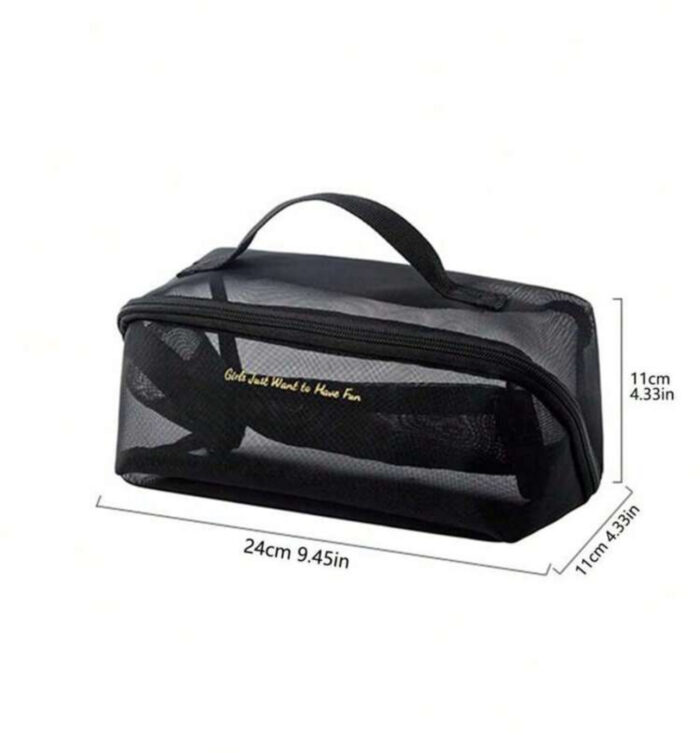 ⁦Fashionable Large Capacity Cosmetic Bag⁩ - الصورة ⁦2⁩