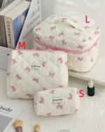 Pink pow pattern Makeup Bag Set - Image 2