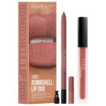 HUDA BEAUTY Bombshell Lip Liner and Liquid Lipstick Set