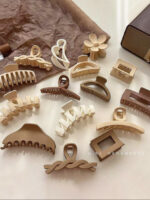 9pcs/Set Coffee Colored Shark Hair - Image 3