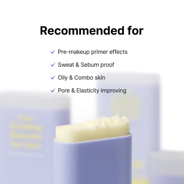 BY WISHTREND Pore Smoothing Bakuchiol Sun Stick 18g - Image 9