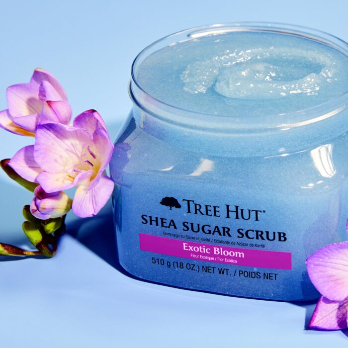 Tree Hut Shea Sugar Scrub Exotic Bloom (510 g) - Image 2