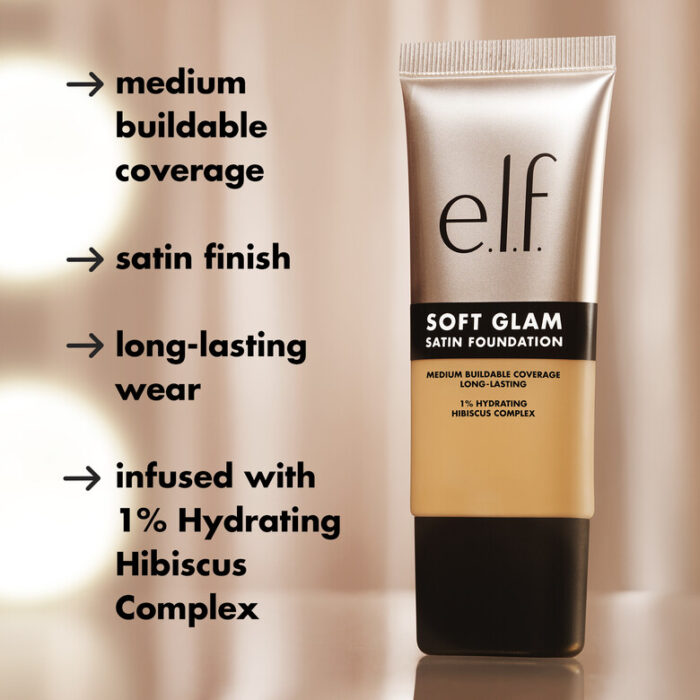 Elf Soft Glam Satin Foundation - Image 4