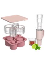 1pc 4-Cavity Water Bottle Ice Cube Tray Ice Cube