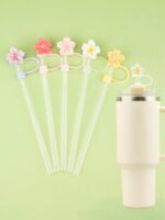 Silicone Straw Covers Cap Compatible With 30&40 Oz Cup - Image 2