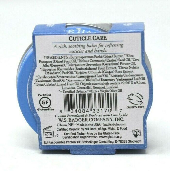 Badger Cuticle Care Shea Butter (21 g) - Image 3