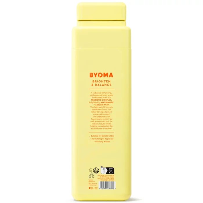 ⁦BYOMA Brightening Body Wash 400ml⁩ - الصورة ⁦3⁩