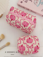 ⁦Makeup bag cosmetics bag 2 pcs⁩ - الصورة ⁦2⁩