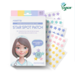 OOTD Beauty Star Spot Acne/Pimple Patch For Face, Hydrocolloid 80 Dots