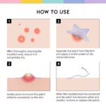 OOTD Beauty Star Spot Acne/Pimple Patch For Face, Hydrocolloid 80 Dots - Image 6