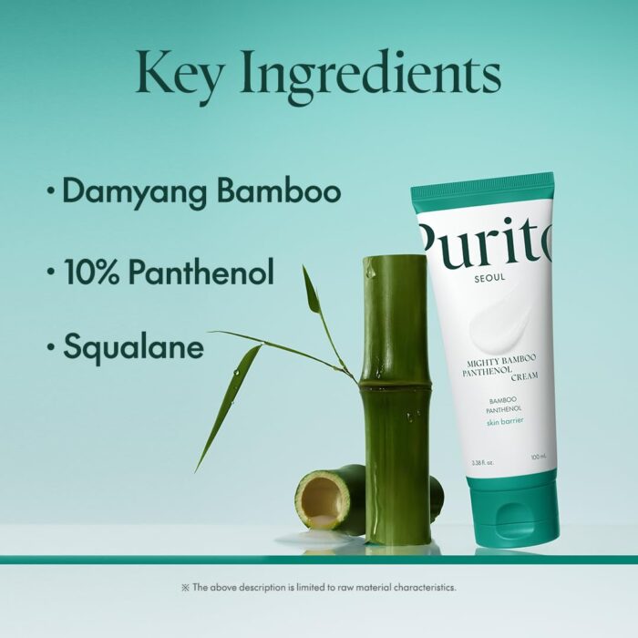 Purito seoul Mighty Bamboo Panthenol Cream 100ML - Image 3