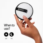 ⁦The INKEY List Reusable Double-sided Cleansing Pads- 3 pads⁩ - الصورة ⁦5⁩