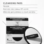 ⁦The INKEY List Reusable Double-sided Cleansing Pads- 3 pads⁩ - الصورة ⁦4⁩