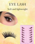 3D false eyelashes set half length 7 pair - Image 3