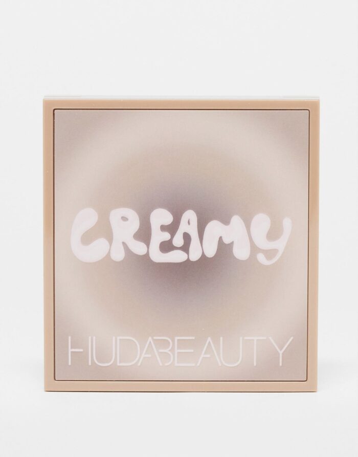 ⁦Huda beauty Creamy Obsessions Eyeshadow Palette griege⁩ - الصورة ⁦4⁩