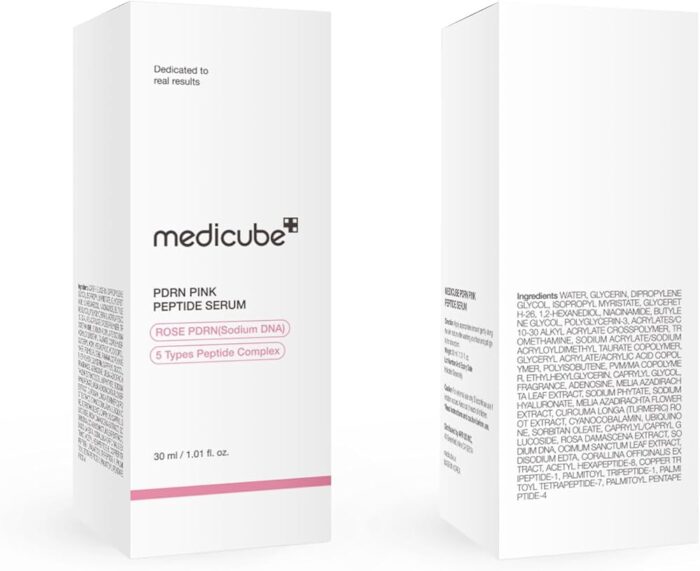 MEDICUBE Collagen PDRN Pink Peptide Serum 30ml - Image 2
