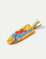 Frida Kahlo 6pcs Flower And Butterfly Print Crease-Free Hair Clips - Image 9