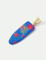 Frida Kahlo 6pcs Flower And Butterfly Print Crease-Free Hair Clips - Image 8