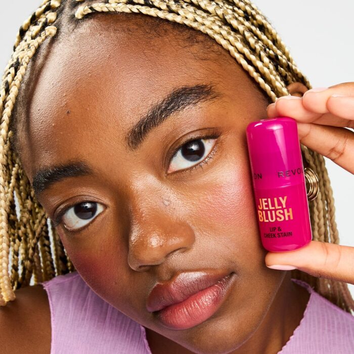 Makeup Revolution Jelly Blush Stick Lip and Cheek Stain - Image 2