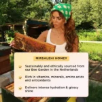 ⁦Gisou Honey Gloss Ceramide Therapy Hydrating Hair Mask⁩ - الصورة ⁦8⁩