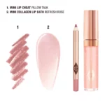 Charlotte Tilbury  Mini Glossy Pink Lip Gloss + Lip Liner Set - fresh pink - Image 2