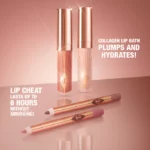 Charlotte Tilbury  Mini Glossy Pink Lip Gloss + Lip Liner Set - Nude pink - Image 7